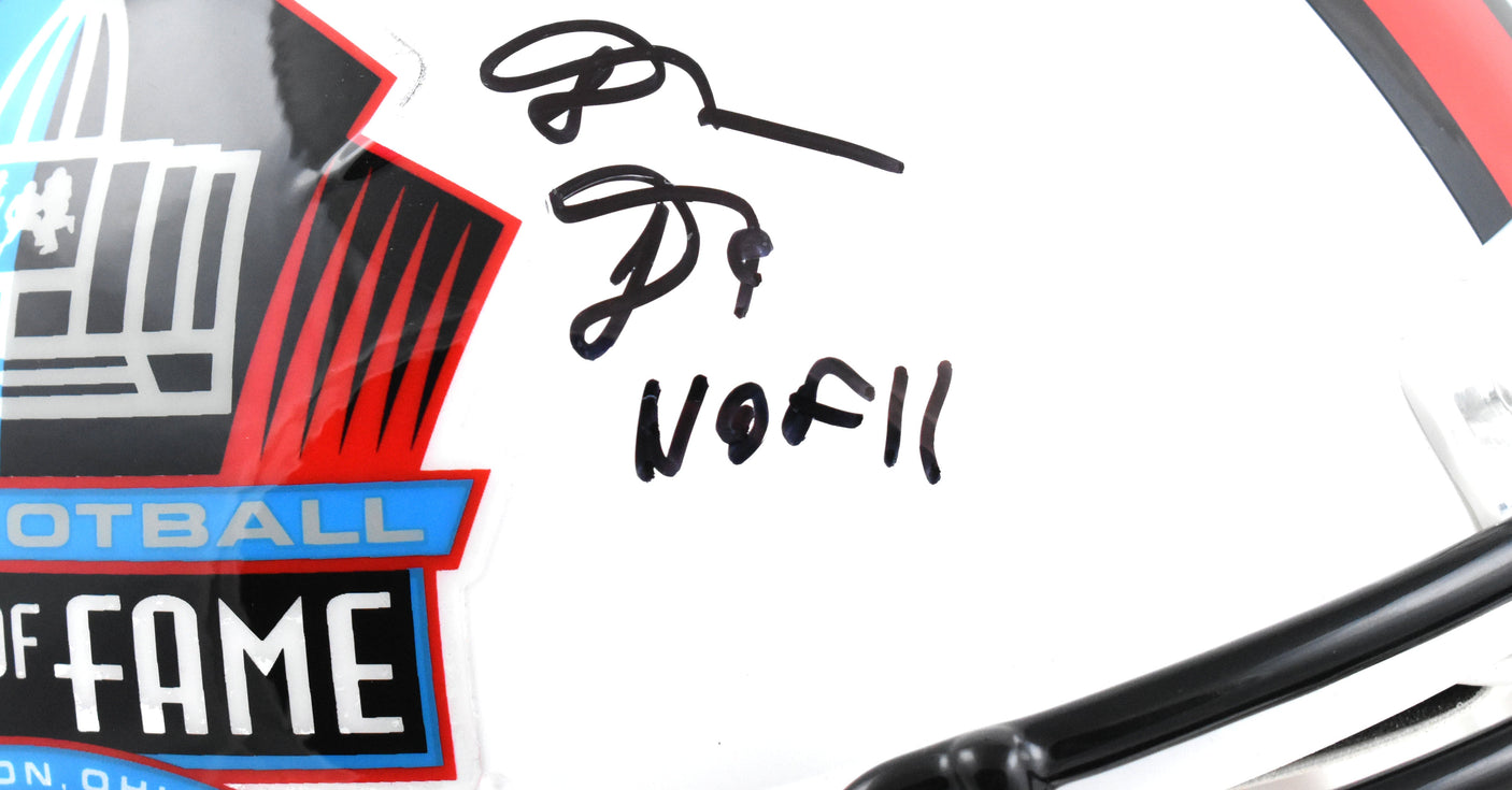 Shannon & Sterling Sharpe Signed NFL F/S Speed Authentic Helmet - Beckett W Holo