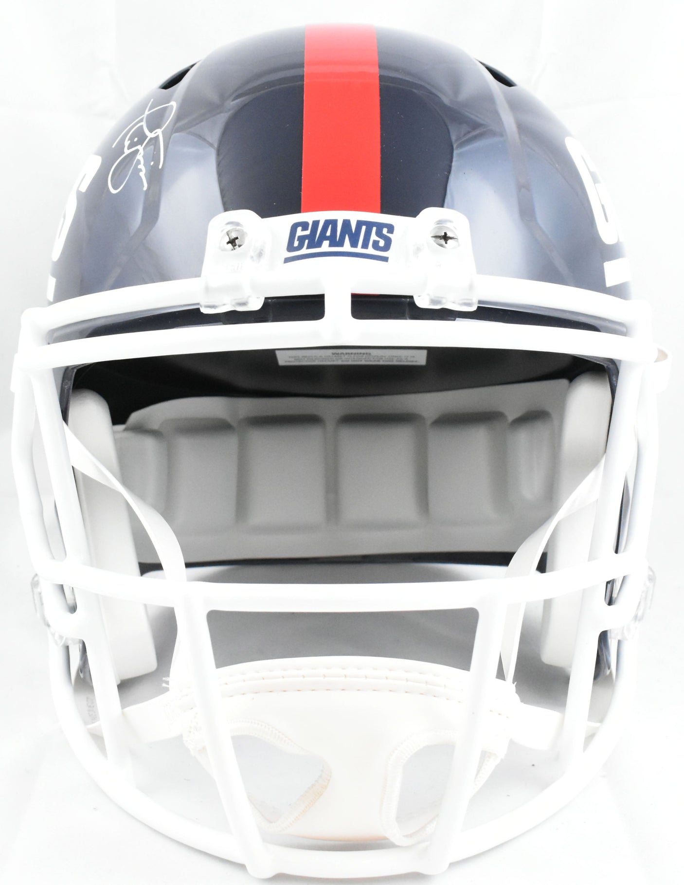 Taylor/Carson/Simms Autographed New York Giants F/S Speed Helmet-Beckett W Holo