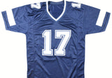 Brandon Aubrey Autographed Blue Pro Style Jersey - Prova *Black