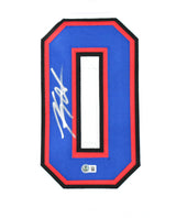 Keon Coleman Autographed White Pro Style Jersey - Beckett W Hologram *Silver