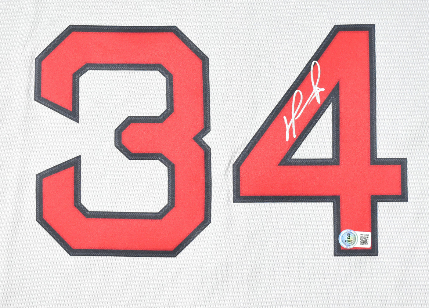 David Ortiz Autographed Boston Red Sox Nike Jersey - Beckett W Hologram *Silver