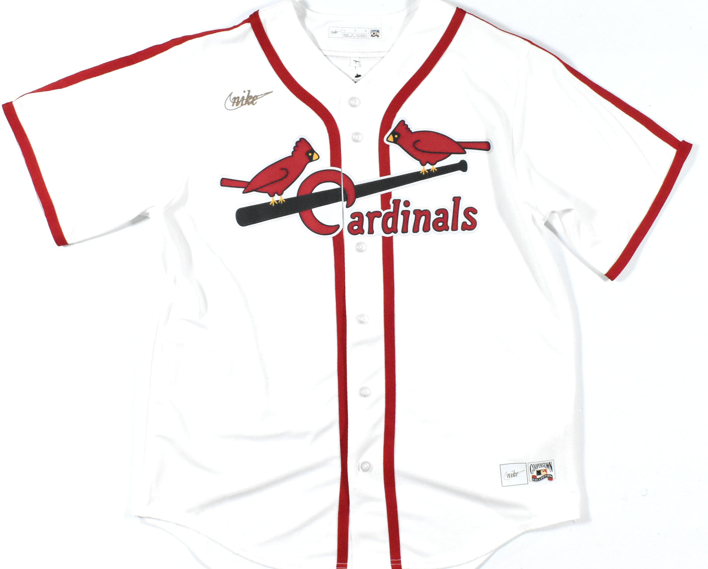 Ozzie Smith Autographed St. Louis Cardinals Nike Cooperstown Jersey - Fanatics