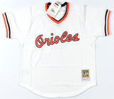 Cal Ripken Jr. Autographed Baltimore Orioles Mitchell & Ness Jersey - Fanatics