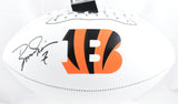 Boomer Esiason Autographed Cincinnati Bengals Logo Football - Beckett W Hologram