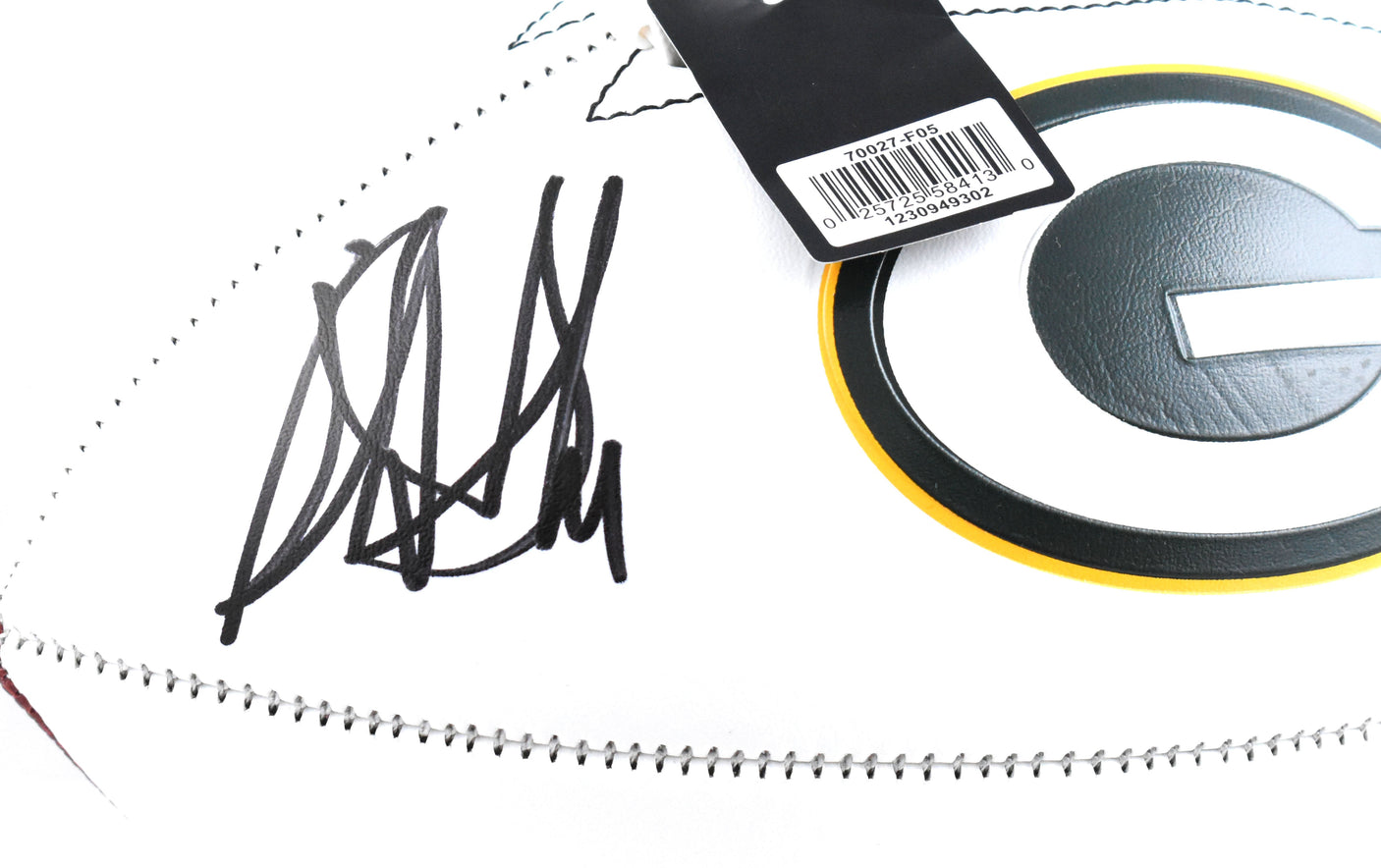 Sterling Sharpe Autographed Green Bay Packers Logo Football - Beckett W Hologram