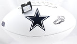 Emmitt Smith Autographed Dallas Cowboys Logo Football - Beckett W Hologram