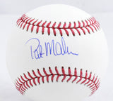 Pat Mahomes Autographed Rawlings OML Baseball - Prova *Blue