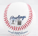 Eddie Murray Autographed Rawlings OML Baseball w/HOF - Beckett W Hologram *Blue