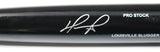 David Ortiz Signed Black Louisville Slugger Pro Baseball Bat-Beckett W Hologram