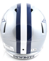 Dak Prescott Autographed Dallas Cowboys F/S Speed Helmet - Beckett W Hologram