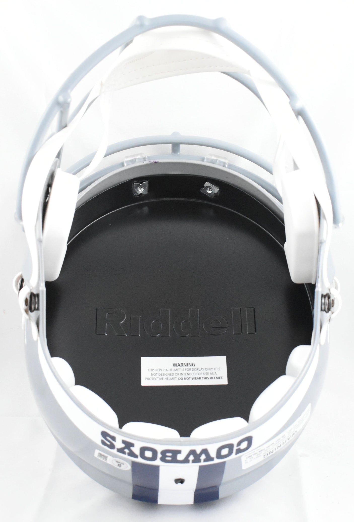 Dak Prescott Autographed Dallas Cowboys F/S Speed Helmet - Beckett W Hologram