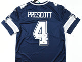 Dak Prescott Autographed Dallas Cowboys Nike Limited Vapor Jersey-Beckett W Holo