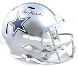 Roger Staubach Autographed Dallas Cowboys F/S Speed Helmet - Beckett W Hologram