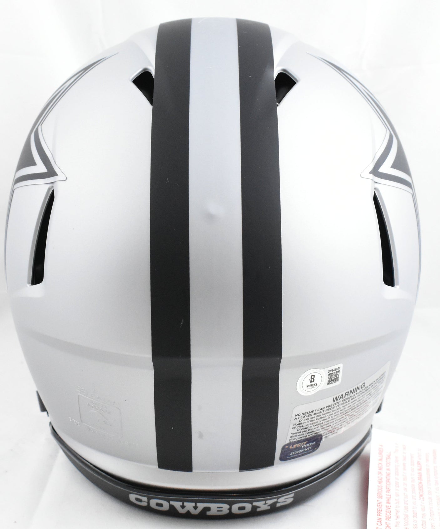 Roger Staubach Autographed Cowboys F/S Rave Speed Authentic Helmet-BeckettW Holo