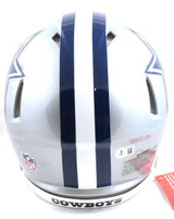Roger Staubach Autographed Cowboys F/S Speed Authentic Helmet - Beckett W Holo