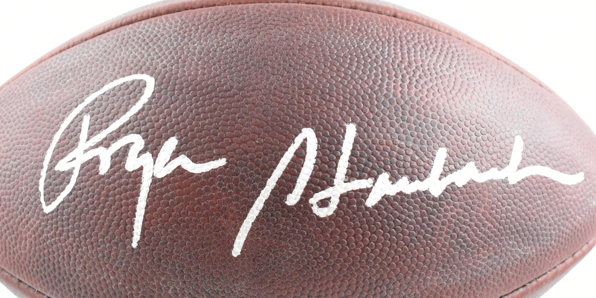 Roger Staubach Autographed Dallas Cowboys Duke Football - Beckett W Hologram