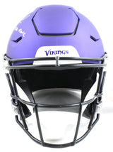 Randy Moss Signed Vikings F/S SpeedFlex Helmet Straight Cash Homie - Beckett W