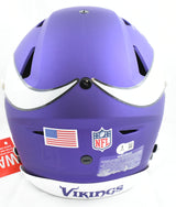 Randy Moss Signed Vikings F/S SpeedFlex Helmet Straight Cash Homie - Beckett W