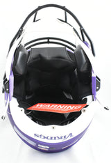 Randy Moss Autographed Vikings F/S Speed Flex Helmet - Beckett W Hologram