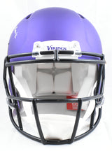 Randy Moss Autographed Vikings F/S Speed Authentic Helmet Straight Cash-Beckett