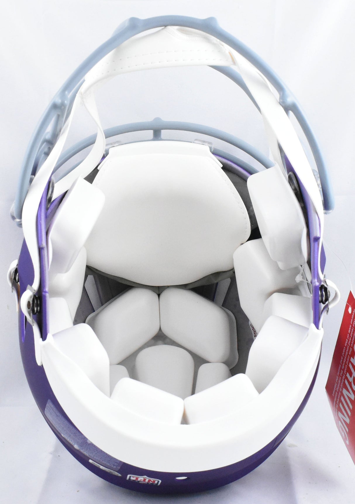 Randy Moss Autographed Vikings F/S Tribute Speed Authentic Helmet-Beckett W Holo