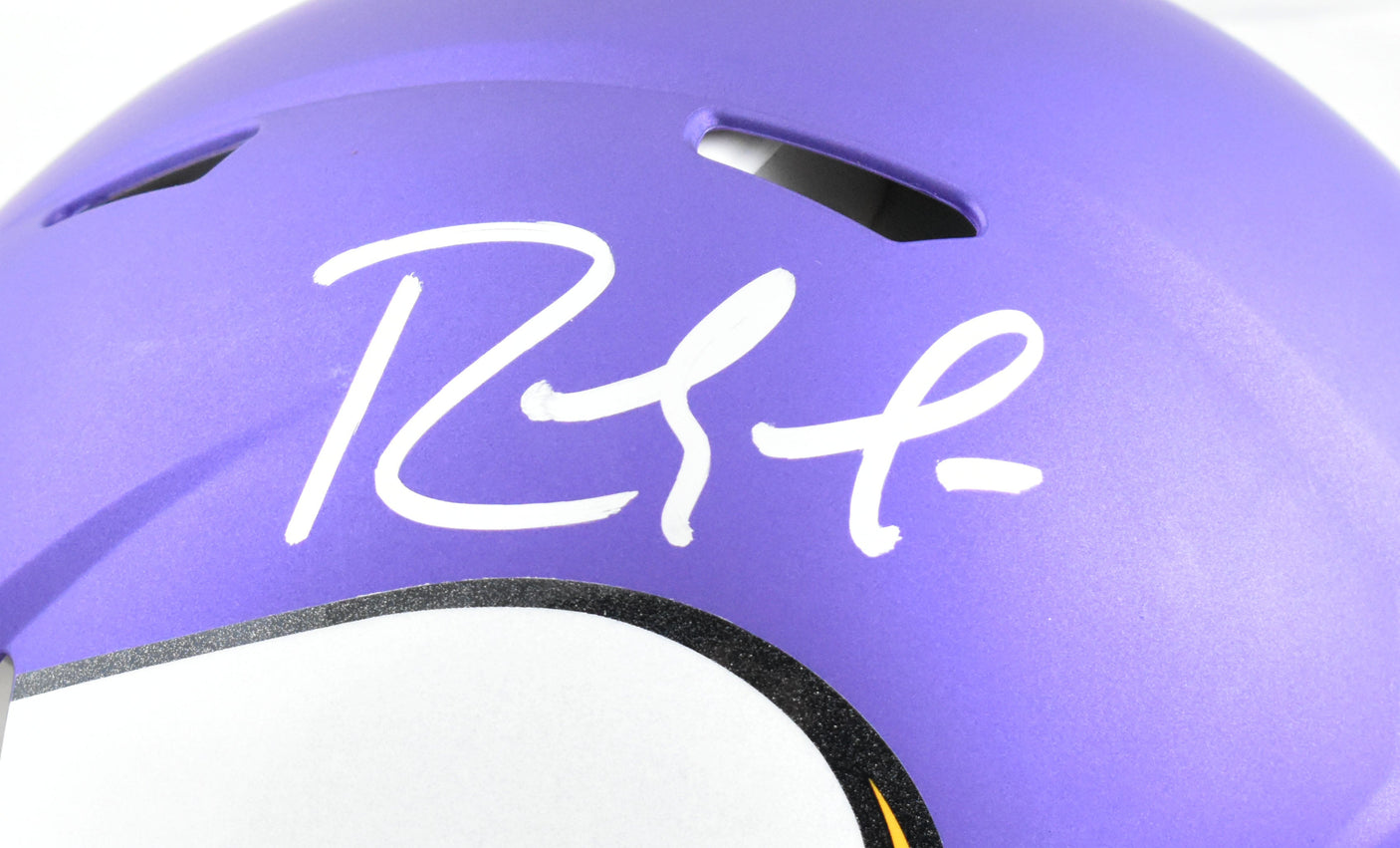 Randy Moss Autographed Vikings F/S Speed Authentic Helmet - Beckett W Hologram