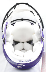 Randy Moss Autographed Vikings F/S Speed Authentic Helmet - Beckett W Hologram