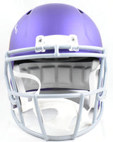Randy Moss Signed Vikings F/S Tribute Speed Helmet Straight Cash- Beckett W Holo