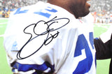 Emmitt Smith Jimmy Johnson Signed Cowboys 16x20 Celebration Photo-Beckett W Holo