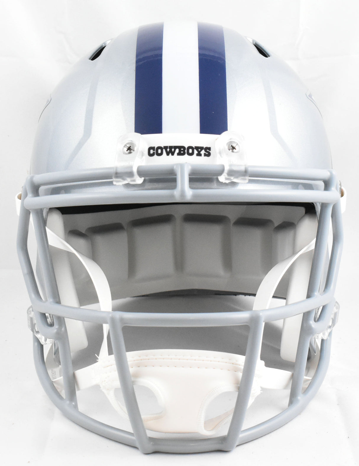 Jimmy Johnson Signed Dallas Cowboys F/S Speed Helmet w/HOF - Beckett W Hologram
