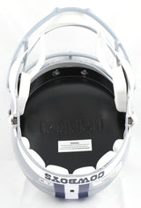 Jimmy Johnson Signed Dallas Cowboys F/S Speed Helmet w/HOF - Beckett W Hologram