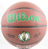 Larry Bird Autographed NBA Wilson Celtics Logo Basketball - Beckett W Hologram