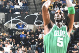 Kevin Garnett Autographed Boston Celtics 16x20 Jump Shot Photo - Beckett W Holo