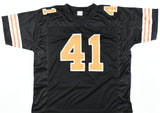 Alvin Kamara Autographed Black Pro Style Jersey - Beckett W Hologram *Black