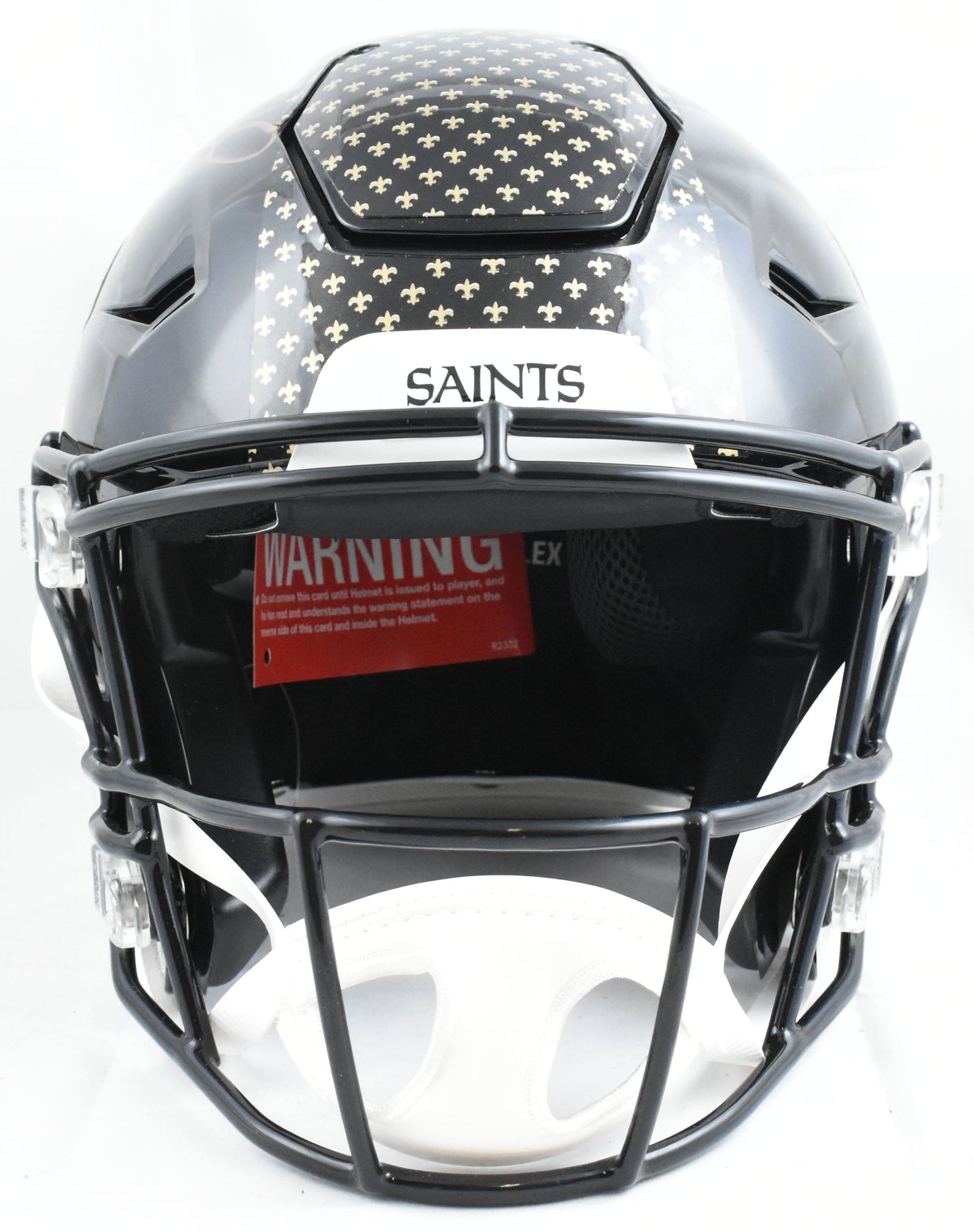 Alvin Kamara Autographed Saints F/S Alt 22 Speed Flex Helmet-Beckett W Hologram
