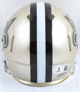 Alvin Kamara Autographed New Orleans Saints Speed Mini Helmet-Beckett W Hologram