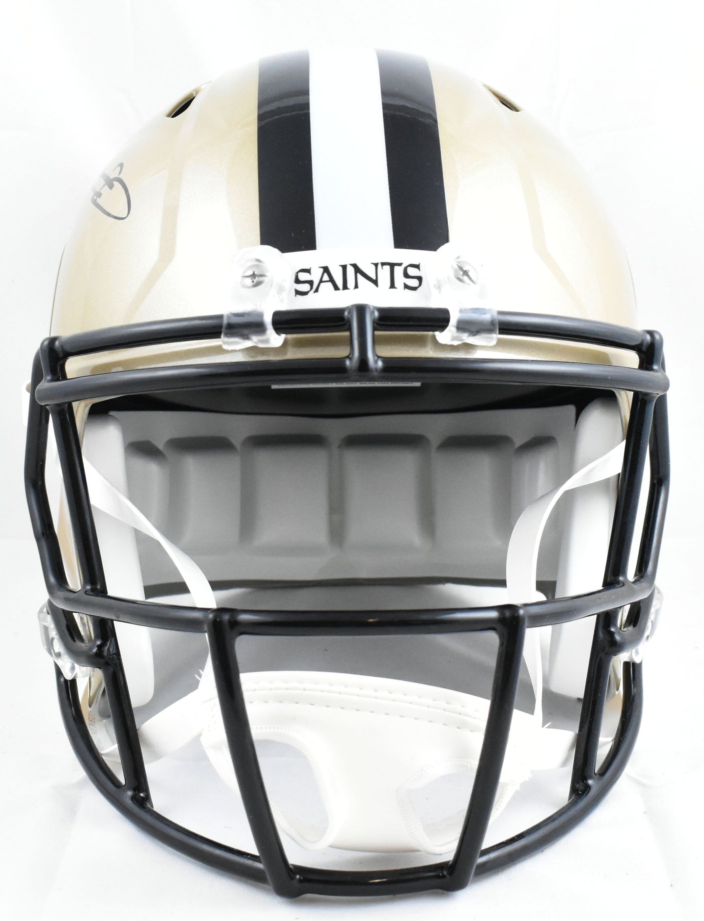 Alvin Kamara Autographed New Orleans Saints F/S Speed Helmet- Beckett W Hologram