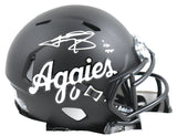 Johnny Manziel Signed Texas A&M Script Speed Mini Helmet w/HT - Beckett W Holo