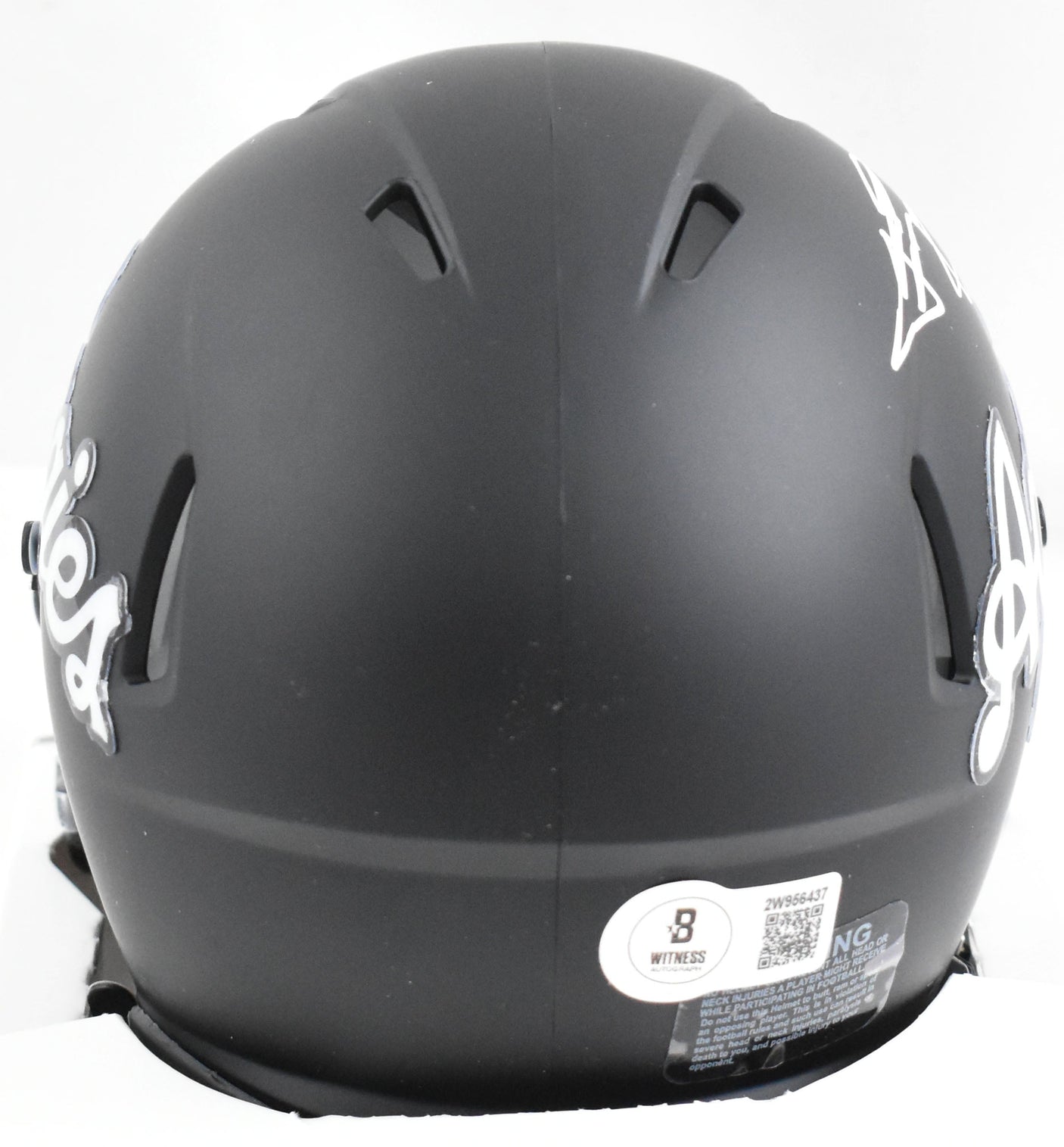 Johnny Manziel Signed Texas A&M Script Speed Mini Helmet w/HT - Beckett W Holo