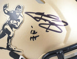 Johnny Manziel Autographed Heisman Speed Mini Helmet w/HT - Beckett W Hologram