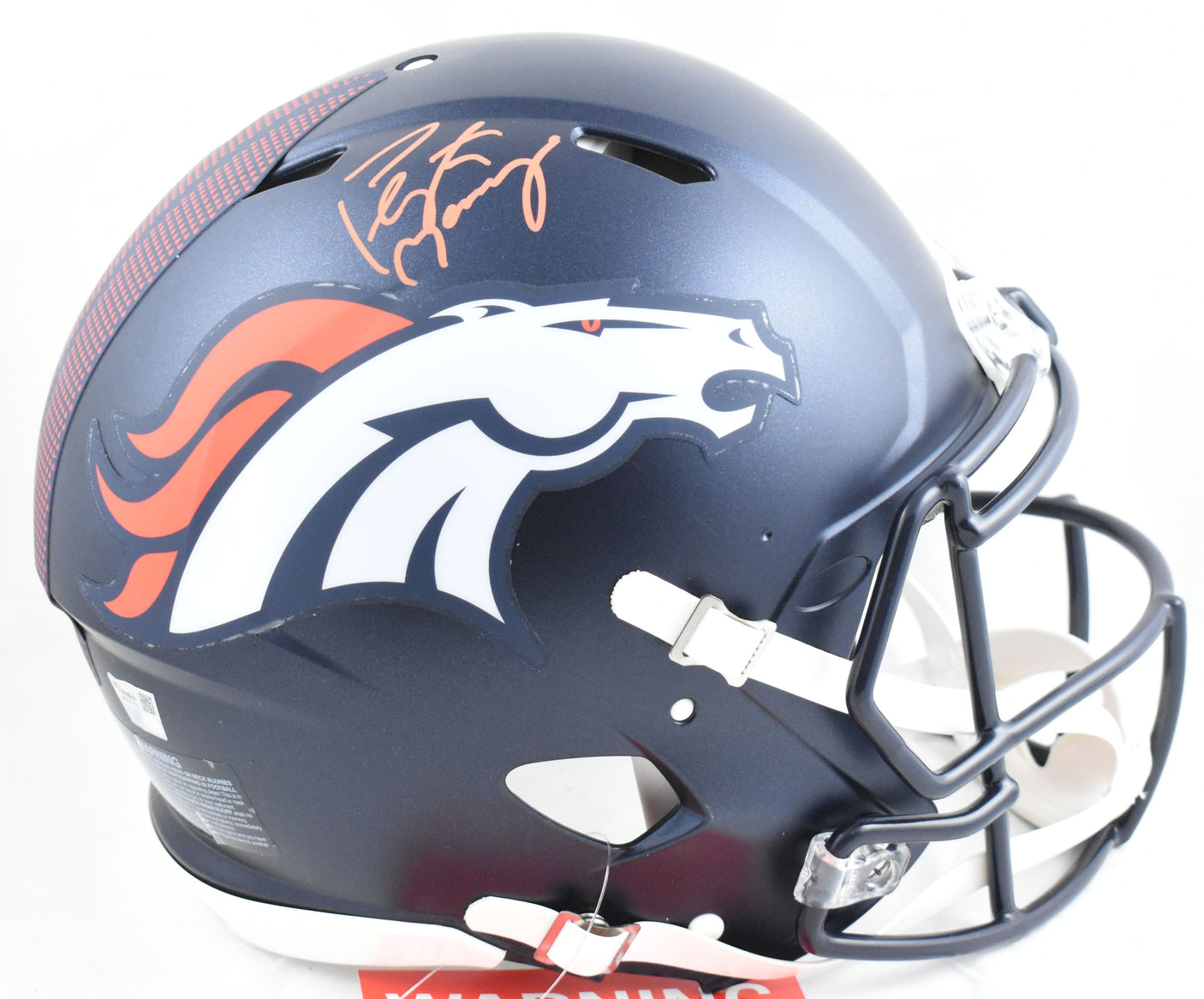 Peyton Manning Autographed Denver Broncos F/S Speed Authentic Helmet - Fanatics