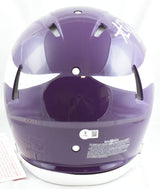 Aaron Jones Autographed Vikings F/S 61-79 Speed Authentic Helmet- Beckett W Holo