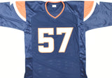 Dre Greenlaw Autographed Blue Pro Style Jersey - Beckett W Hologram *Black