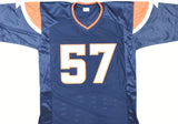 Dre Greenlaw Autographed Blue Pro Style Jersey - Beckett W Hologram *Black