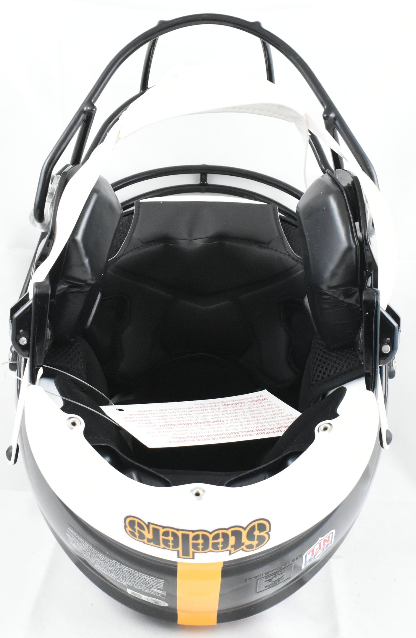 T.J. Watt Autographed Pittsburgh Steelers F/S Speed Flex Helmet - Beckett W Holo