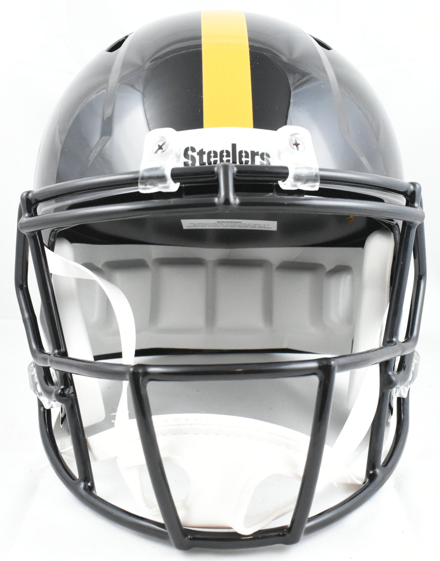 T.J. Watt Autographed Pittsburgh Steelers F/S Speed Helmet - Beckett W Hologram