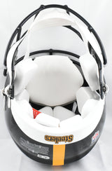 T.J. Watt Autographed Steelers F/S Speed Authentic Helmet - Beckett W Hologram