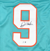 Jonnu Smith Autographed Teal Pro Style Jersey - Beckett W Hologram *Black