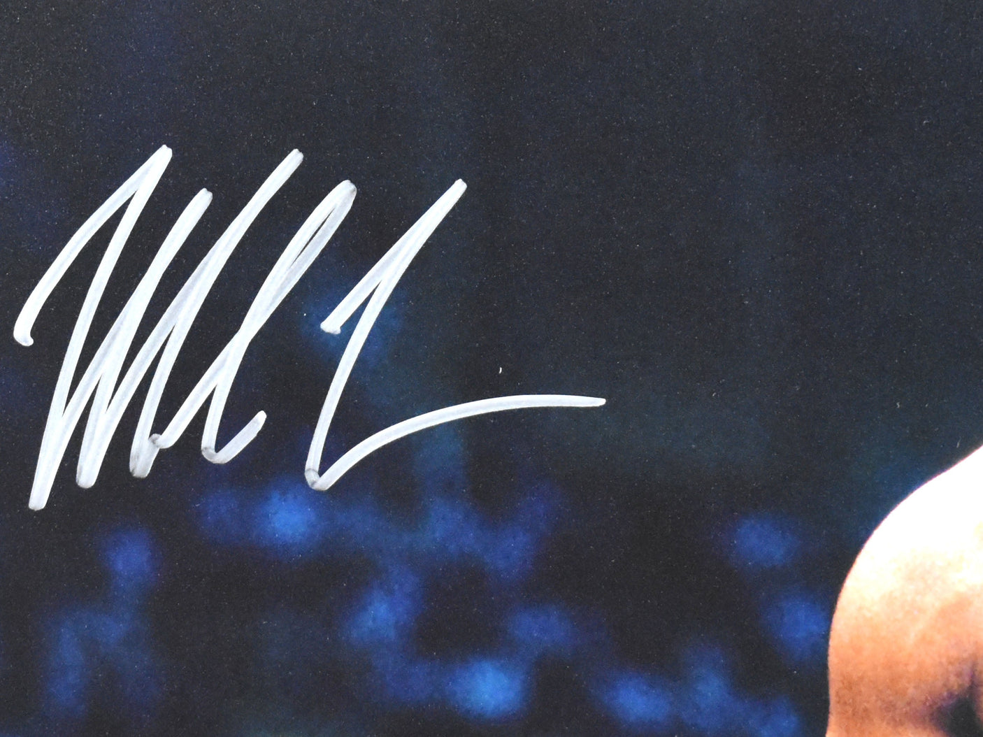 Mike Tyson Autographed 16x20 Close Up Photo - Beckett W Hologram *Silver