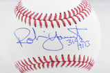 Robin Yount Autographed Rawlings OML Baseball w/3,142 Hits - Beckett W Hologram